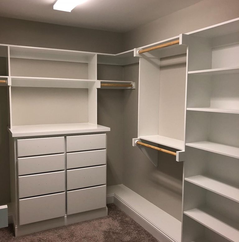 Custom Closet with Dresser