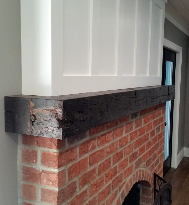 Custom Reclaimed Mantel